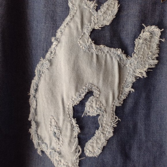 Crazy train dress denim xl nwt - Picture 2 of 3